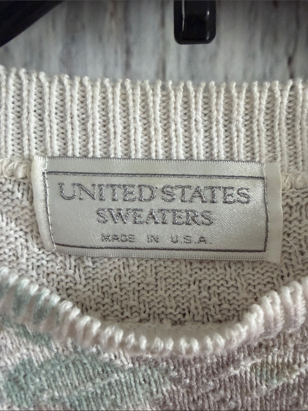United States Sweaters vintage floral boxy fit light knit short sleeve sweater - Picture 2 of 4